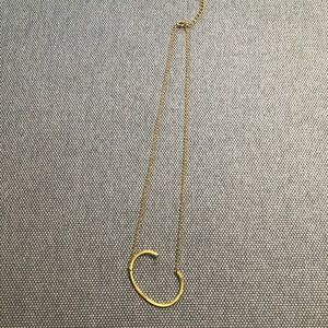 “C” necklace
